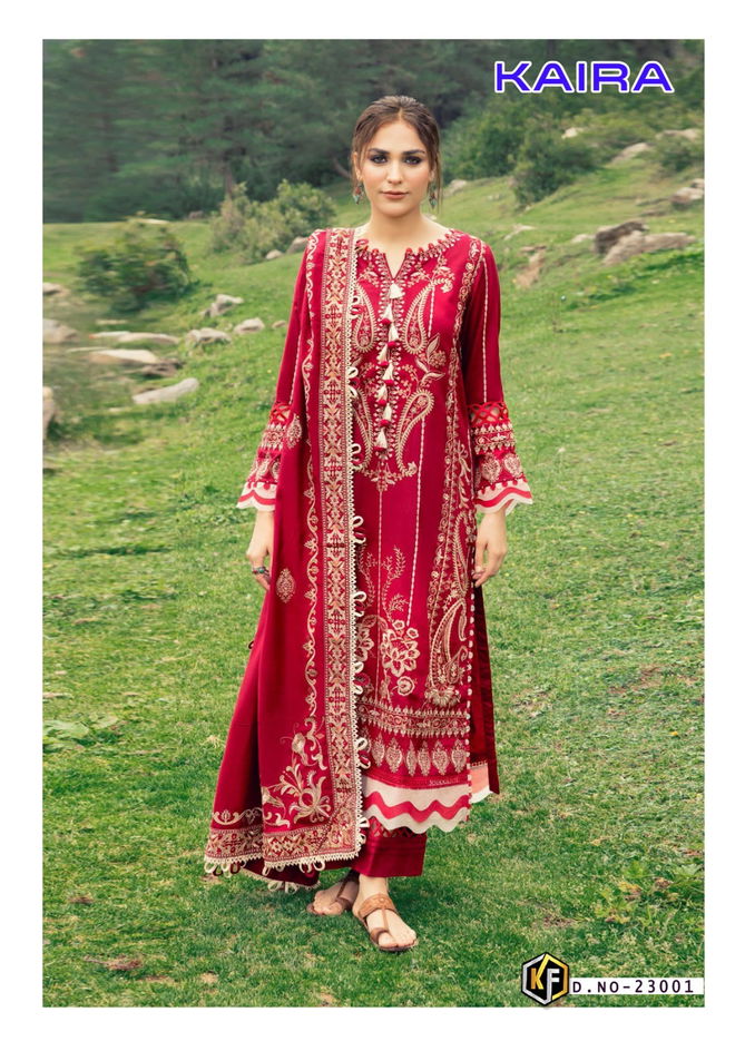 Kaira Vol 23 By Keval Lawn Karachi Cotton Dress Material Wholesale Shop In Surat